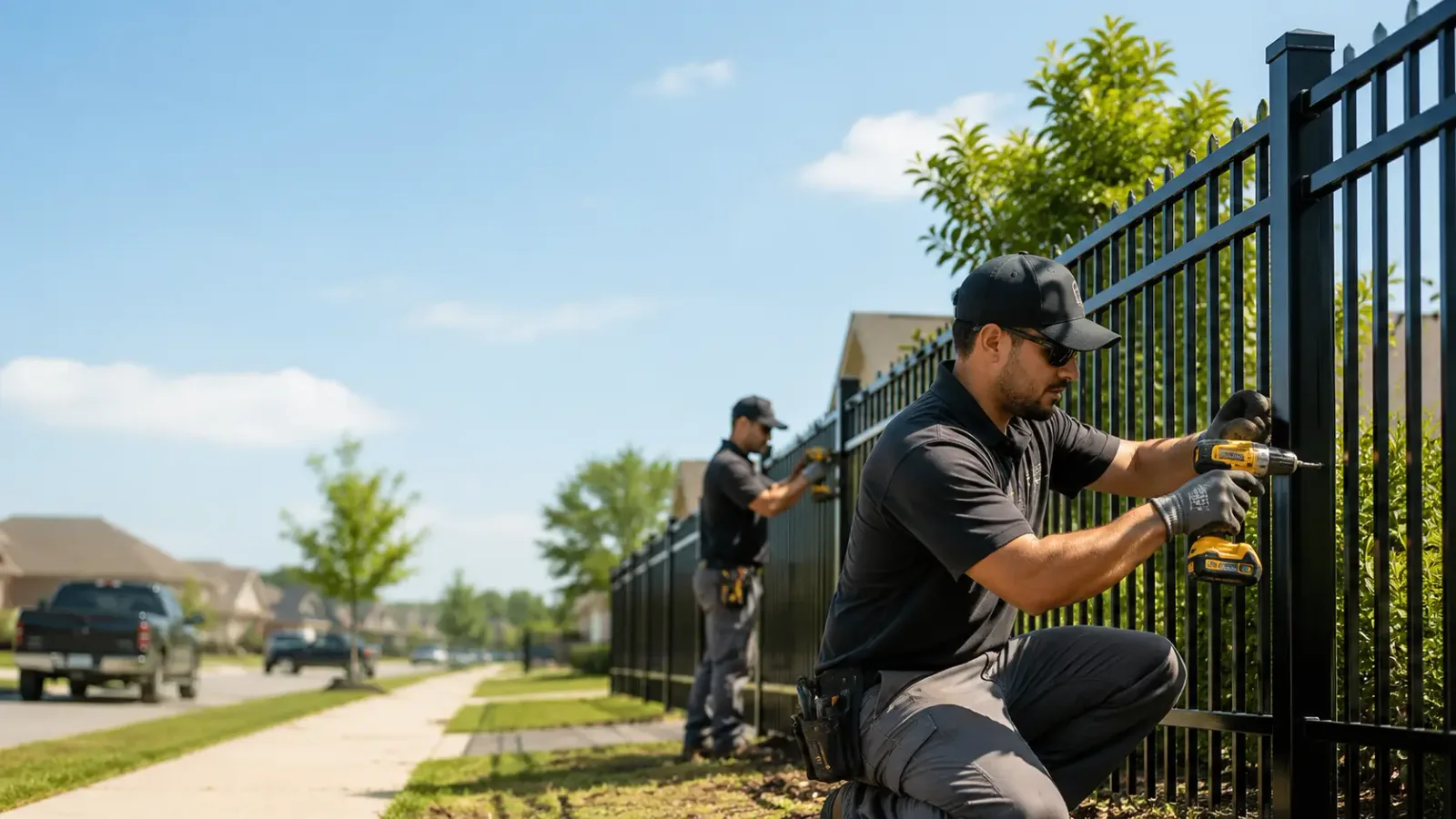 Metal Fence Installation in Arcadia, NE